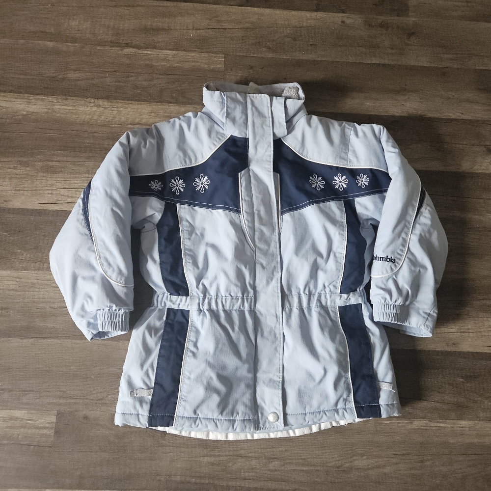 Youth Blue Colombia Winter Jacket